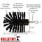 Drillstuff Grill Brush - Grill Accessories - BBQ Accessories - Gas Grill K-O-QC-DS - alternate 6